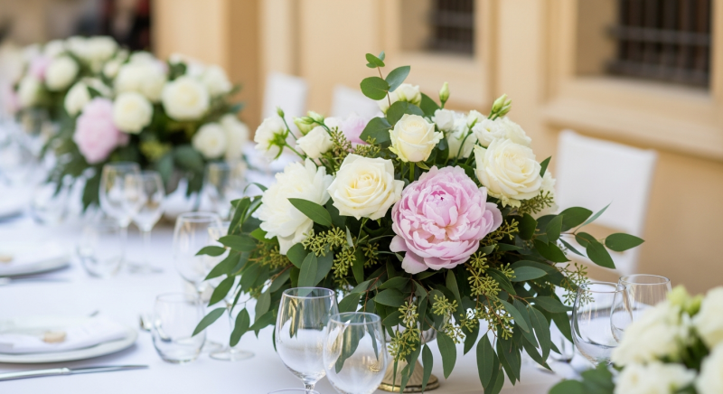 Quelles sont les tendances 2026 pour la décoration florale de mariage et le choix des compositions végétales lors d'une réception à Cassis?