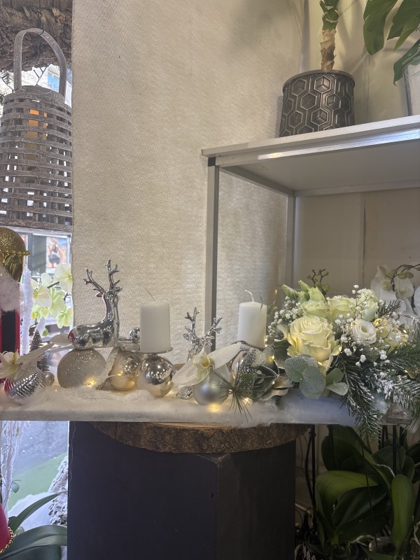 centre de table floral et composition floral pour hôtels à Marseille 