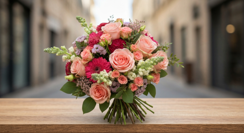 Livraison de fleurs à Marseille 13006 avec votre fleuriste Flore et Sens