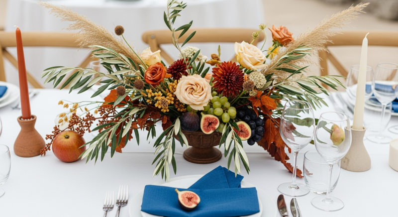 Quelles sont les tendances 2026 pour la décoration florale de mariage et le choix des compositions végétales lors d'une réception à Cassis?